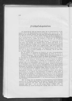 Friedhofsdeputation