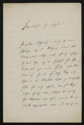 Bl. 47-48: Brief von Unbekannt an Rudolf von Jhering, Leipzig, 16.1.1873