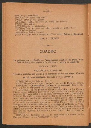 Cuadro [único]