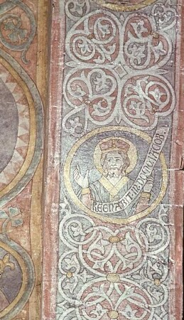 Darstellungen von Kirchenvätern (?)