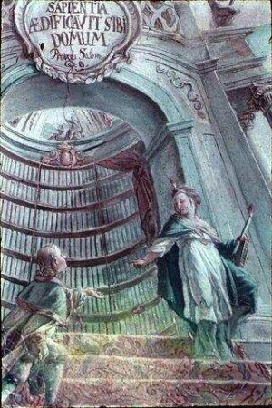 Die Klosterbibliothek als Haus der Weisheit: "Sapientia aedificavit sibi domum" (Sprüche 9:1)