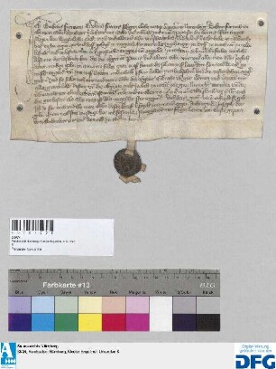 Gerhaus, Witwe des Ulrich Fütrer, zu Nüremberg vererbt der Petersen, Witwe des Cunrat Romüngers, zu Weigenhofen im Erbrecht auf dem Gut zu Weigenhofen.