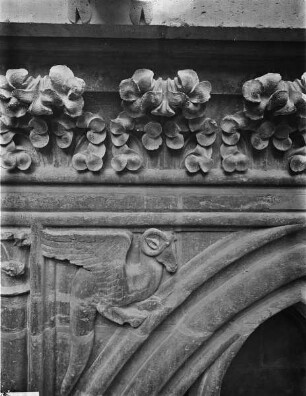 Drolerie mit Widderkopf (Figur 3)