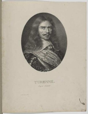 Bildnis des Henri de LaTour D'Auvergne de Turenne