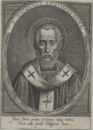 Bildnis von Nicolavs, Bischof von Myrae