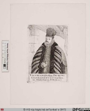 Bildnis Valerian Gutthäter
