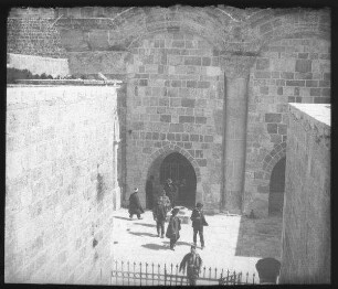 Goldenes Tor von Westen. [Jerusalem]