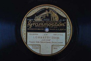 Lombardi : "Qual volutta" / (Verdi)