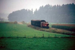 Goppertshofen Rottumtal Lok 251 903 Güterzug Bahnübergang