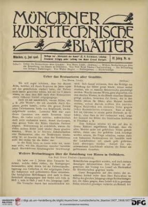 4: Ueber das Restaurieren alter Gemälde, [5]
