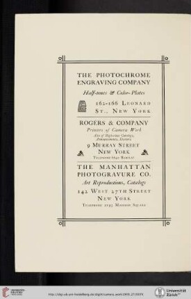 The Manhattan Photogravure Co. [Art Reproductions]