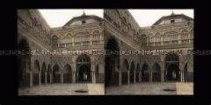 Innenhof des Königspalastes Alcazar, Sevilla
