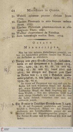 Manuscripte