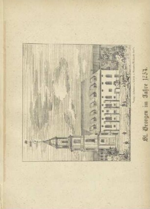 St. Georgen im Jahre 1734