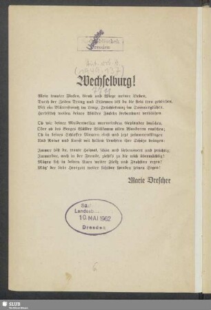 Wechselburg!