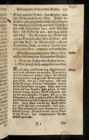 137-144, Eines Ueberwinders der Suende freywillige ...