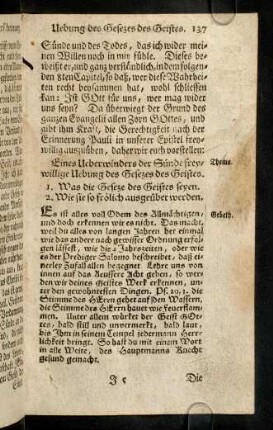 137-144, Eines Ueberwinders der Suende freywillige ...