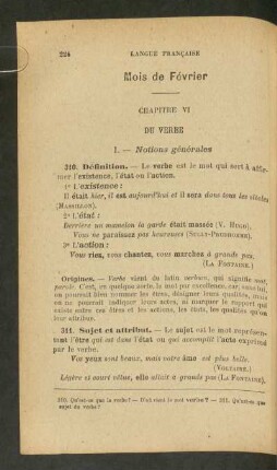 Mois de Février