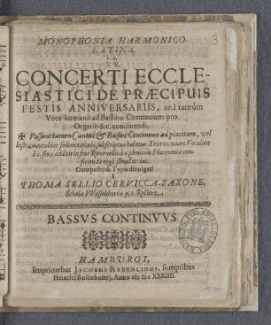 Bassus continuus