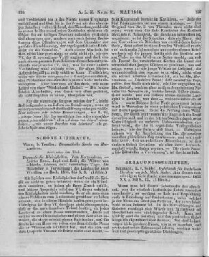 Sailer, J. M.: Gebetbuch für katholische Christen. Sulzbach: Seidel 1833