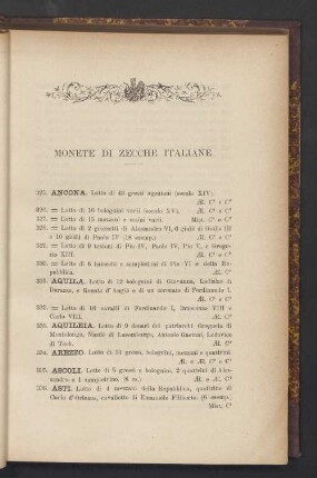 Monete di zecche italiane