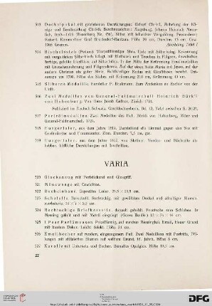 Varia (Nr. 320-435)
