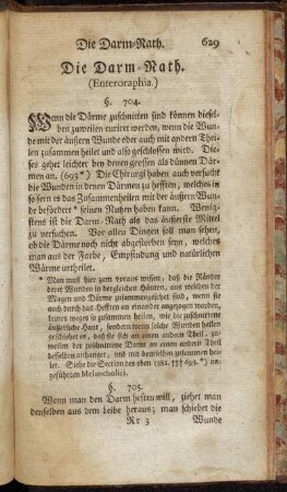 Die Darm-Nath. (Enteroaphia.) §. 704. - Die Bauch-Nath. §. 714.