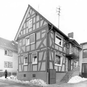 Fachwerkwohnhaus; Nidda, Steinstraße 31