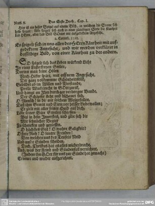 [Das erste Buch. Vom wahren Christentum, heilsamer Buße, herzlicher Reue und Leid über die Sünde, wahrem Glauben, heiligen Leben und Wandel der rechten wahren Christen]