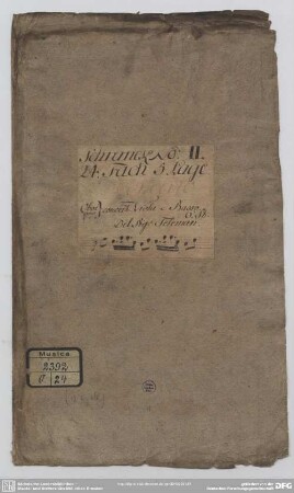 Concertos - Mus.2392-O-24 : ob, vl, orch - F; TWV 52: F 2
