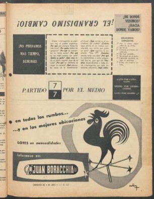¡El grandisimo cambio! : ¿De donde venimos? ¿Hacía donde vamos? Soluciones concretas
