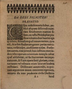 Exercitium academicum de obligatione civis erga civitatem