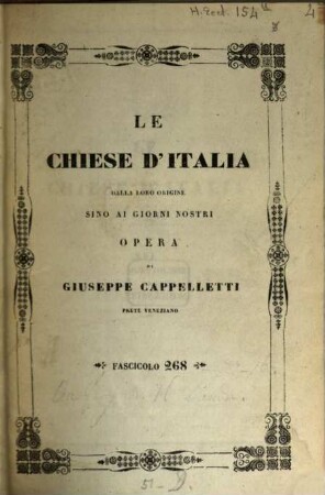 Le chiese d'Italia dalla loro origine sino ai nostri giorni, 16. (Chiese della Toscana)