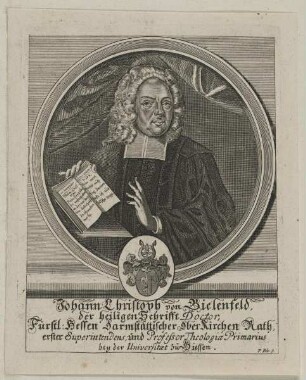 Bildnis des Johann Christoph von Bielefeld