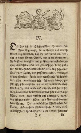 IV. [Wirksamkeit der Natur.]