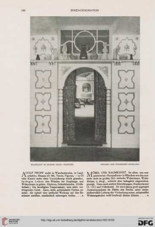 Möbel und Raumkunst