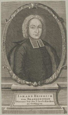Bildnis des Iohann Heinrich von Brandenstein