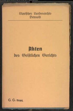 Buchhändler August Helmich in Bielefeld gegen Pastor Krecke zu Lieme, wegen einer Geldforderung