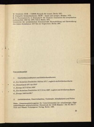 Unterrichtsmittel