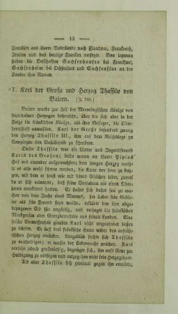 7. Karl der Große und Herzog Thassilo von Baiern