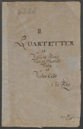 2 Quartette; vl (2), vla, vlc
