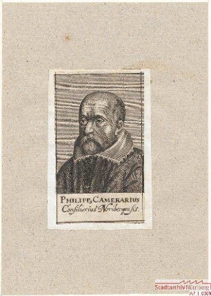 Philipp Camerarius, Ratskonsulent