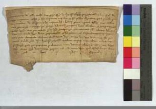 Bischof Hartmann v. Augsburg verspricht allen, welche die Elisabethkirche zu Marburg bei ihrer Einweihung besuchen u. beschenken, 40 Tage Ablaß.