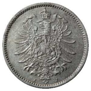 Fundmünze, 1 Mark, 1875