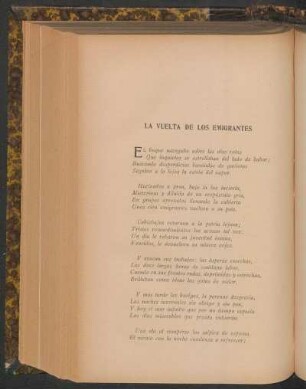 La vuelta de los emigrantes