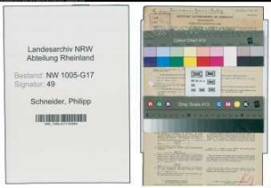 Entnazifizierung Philipp Schneider , geb. 08.07.1901 (Stereotypeur)