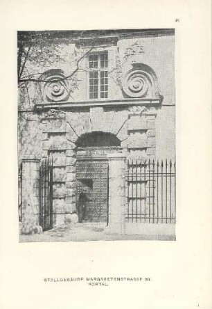 Stallgebäude Margaretenstrasse 20