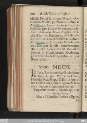 Anno MDCXII.