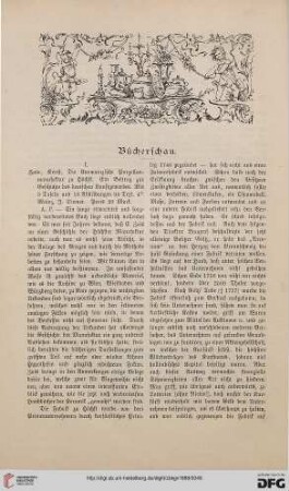 Bücherschau