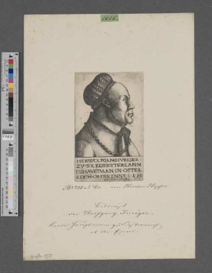 [Bildnis des Wolfgang Jörger]